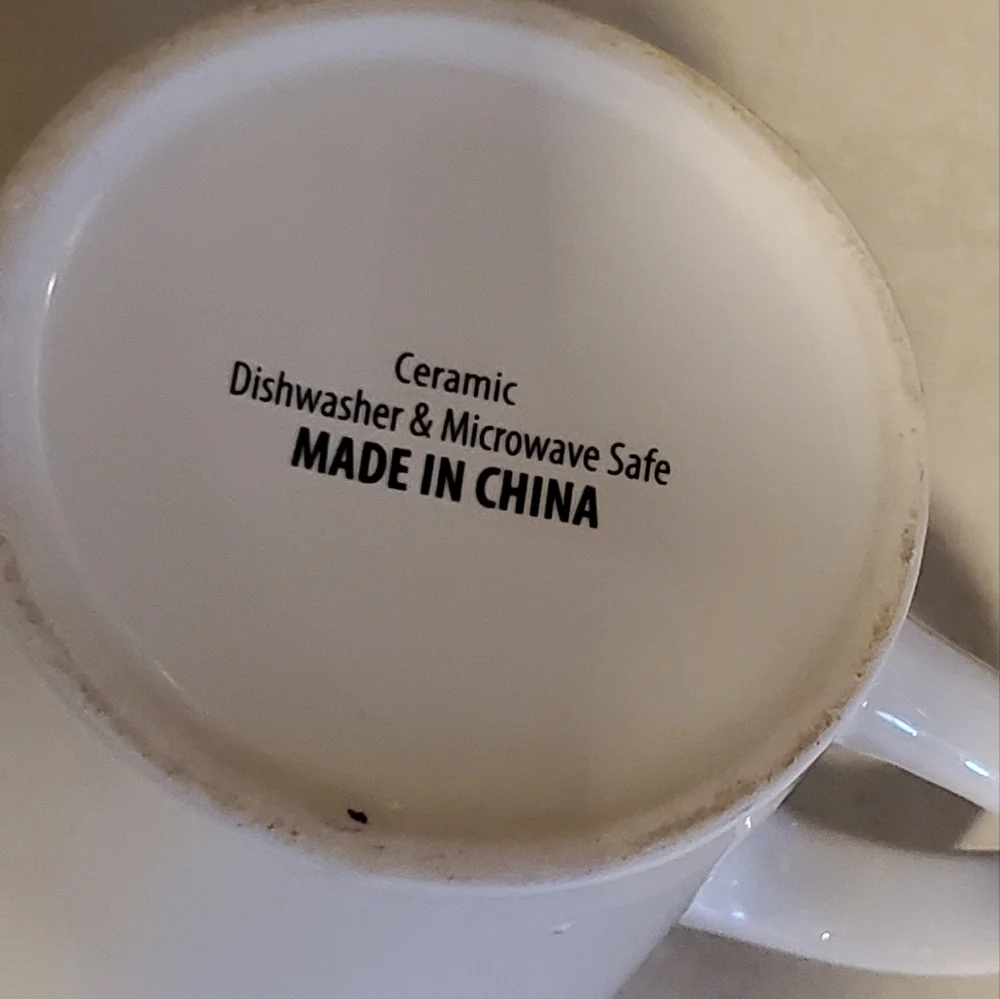 Eat more hole foods doughnut print coffee mug